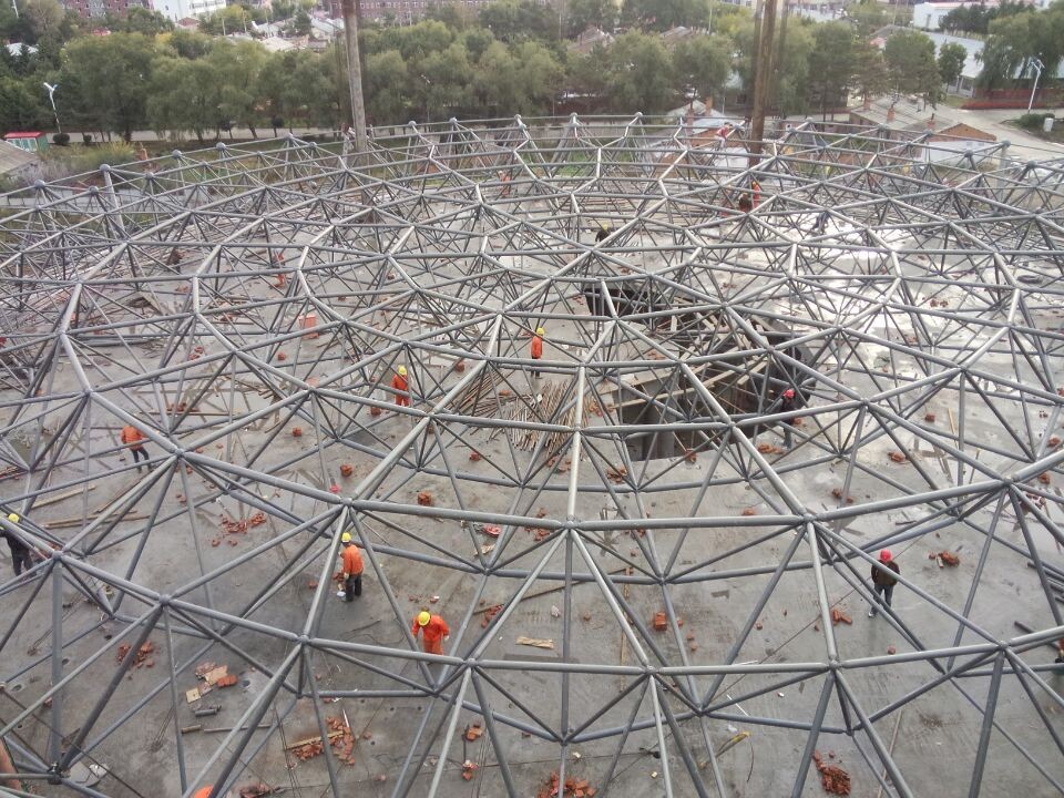 原平全民健身中心网架